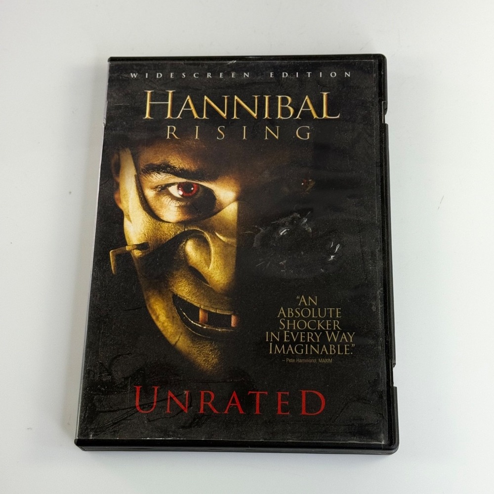 Hannibal Rising DVD 2007 Unrated Widescreen Edition Gaspard Ulliel Horror